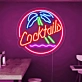 Customize Cocktails Beer Bar: Add a Touch of Neon Brew to Your Space
