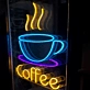 Customize Coffee With Cup: Light Up Your Space with Neon Caffeine