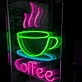 Customize Coffee With Cup: Light Up Your Space with Neon Caffeine