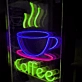 Customize Coffee With Cup: Light Up Your Space with Neon Caffeine