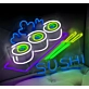 Customize Sushi Place: Light Up Your Space with Neon Flavor