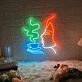 Hot Coffee: Illuminate Your Space with Neon Warmth
