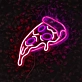 Pizza Slice: Light Up Your Space with Neon Flavor