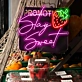 Stay Sweet: Illuminate Your Space with Neon Sweetness