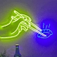 Sushi Dumpling Chopsticks: Illuminate Your Space with Neon Flavor