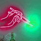 Sushi Dumpling Chopsticks: Illuminate Your Space with Neon Flavor