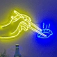 Sushi Dumpling Chopsticks: Illuminate Your Space with Neon Flavor