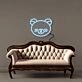 Bear Face Neon Signs