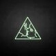 'FACE IN TRIANGLE' neon sign