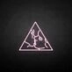 'FACE IN TRIANGLE' neon sign