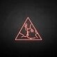 'FACE IN TRIANGLE' neon sign