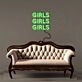 GIRLS GIRLS GIRLS Led Neon