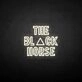 'The Black Horse' neon sign