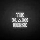 'The Black Horse' neon sign