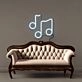 Music Note Led Neon
