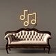 Music Note Led Neon