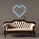 Pixel Heart Led Neon Signs