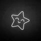 'Smile a star' neon sign