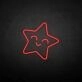 'Smile a star' neon sign