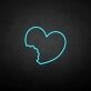 'The imperfect love' neon sign