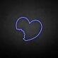 'The imperfect love' neon sign