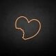 'The imperfect love' neon sign