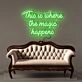 This Is Where The Magic Happens Led Neon Signs
