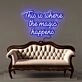 This Is Where The Magic Happens Led Neon Signs