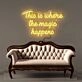 This Is Where The Magic Happens Led Neon Signs
