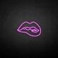 'Bite the Lips' neon sign