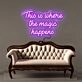 This Is Where The Magic Happens Led Neon Signs