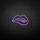 'Bite the Lips' neon sign