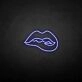 'Bite the Lips' neon sign
