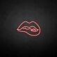 'Bite the Lips' neon sign
