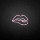 'Bite the Lips' neon sign