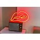 'Bite the Lips' neon sign