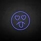 'Stick your tongue out' neon sign