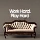 Work Hard Play Hard Led Neon Signs