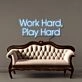Work Hard Play Hard Led Neon Signs