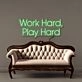 Work Hard Play Hard Led Neon Signs