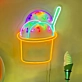 Scoop of Joy Ice Cream Balls Neon Sign