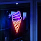 Summer ScoopsLuscious Ice Cream Neon Sign