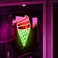 Summer ScoopsLuscious Ice Cream Neon Sign
