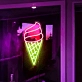 Summer ScoopsLuscious Ice Cream Neon Sign