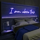 Elevate Your Space with 'Above This' Neon Sign