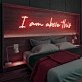 Elevate Your Space with 'Above This' Neon Sign