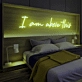 Elevate Your Space with 'Above This' Neon Sign