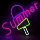 Customize Summer Ice Cream Neon Sign