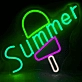 Customize Summer Ice Cream Neon Sign