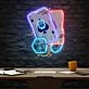 Gambling Poker Led Neon Acrylic Artwork